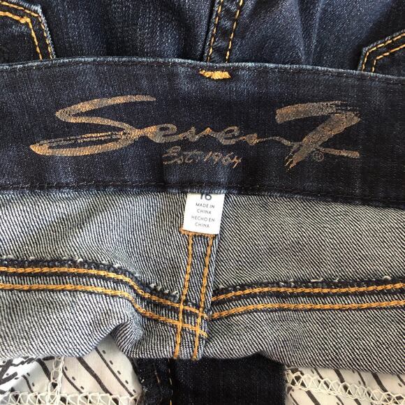 Seven7 Women's Size 16 Tummyless High Rise Skinny - Picture 7 of 7